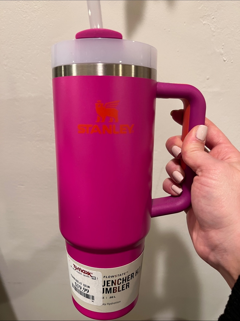 Stanley Travel Tumbler with Handle and Straw-Ready Lid